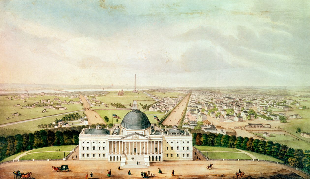 View of Washington  by American School