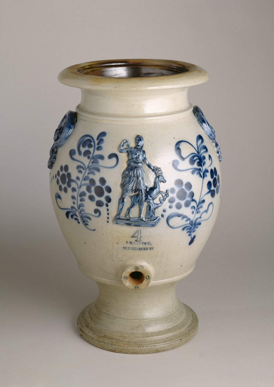 Su Soğutucu, c.1850 (seramik) by American School