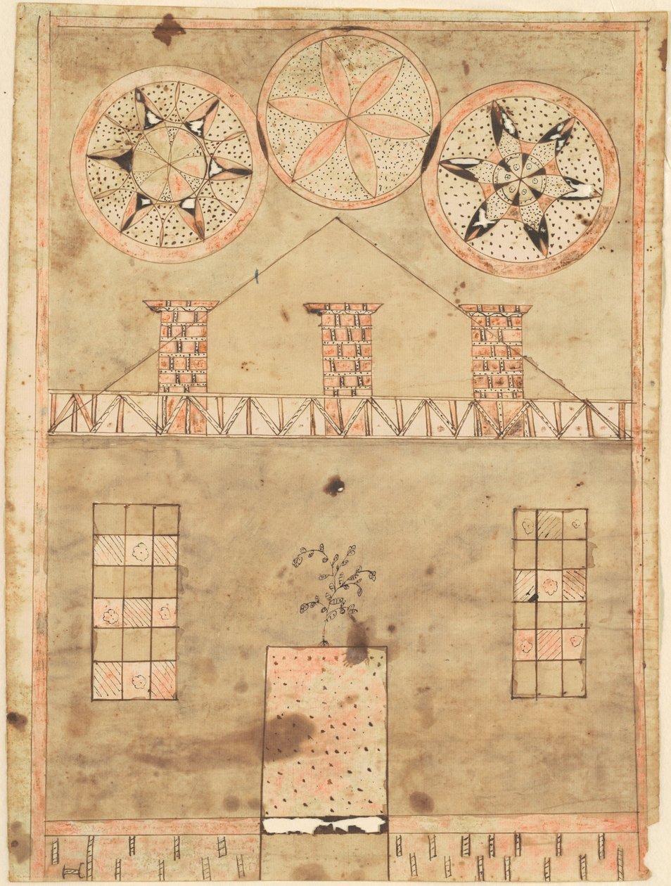 kırık ev by American 19th Century