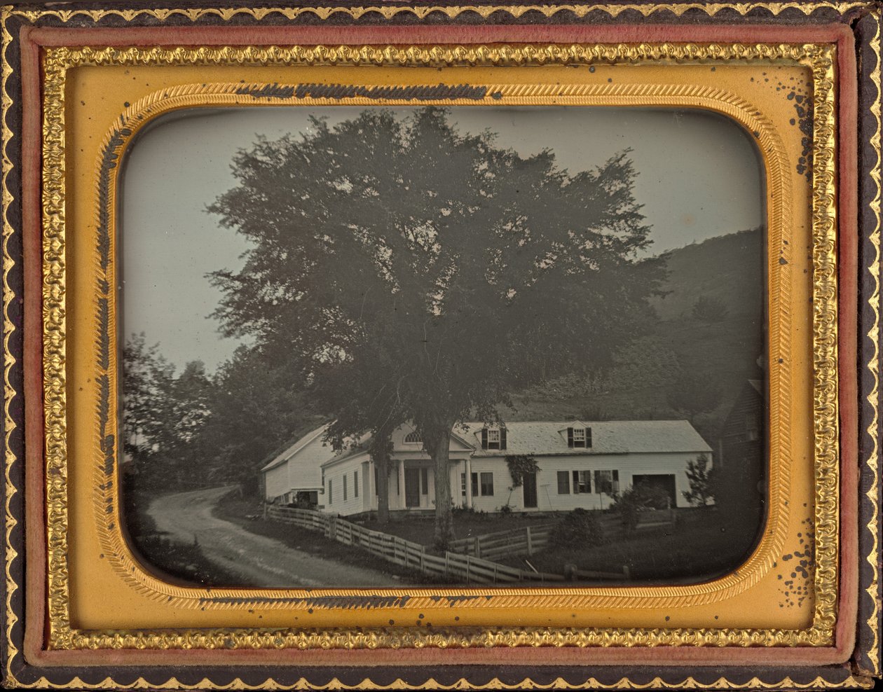 Bir Yamaçta Ev by American 19th Century