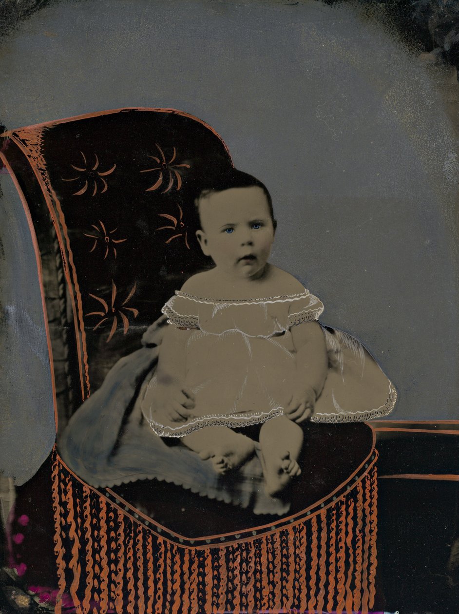 Bir Bebek Portresi by American 19th Century
