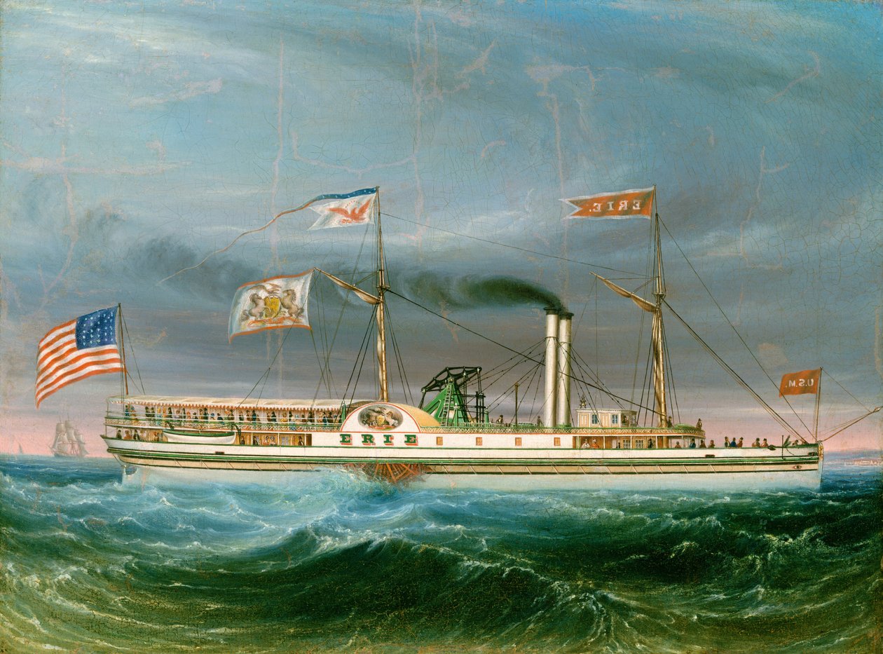 Buharlı "Erie" by American 19th Century