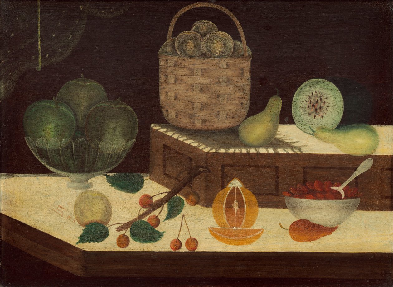 Meyve Natürmort by American 19th Century