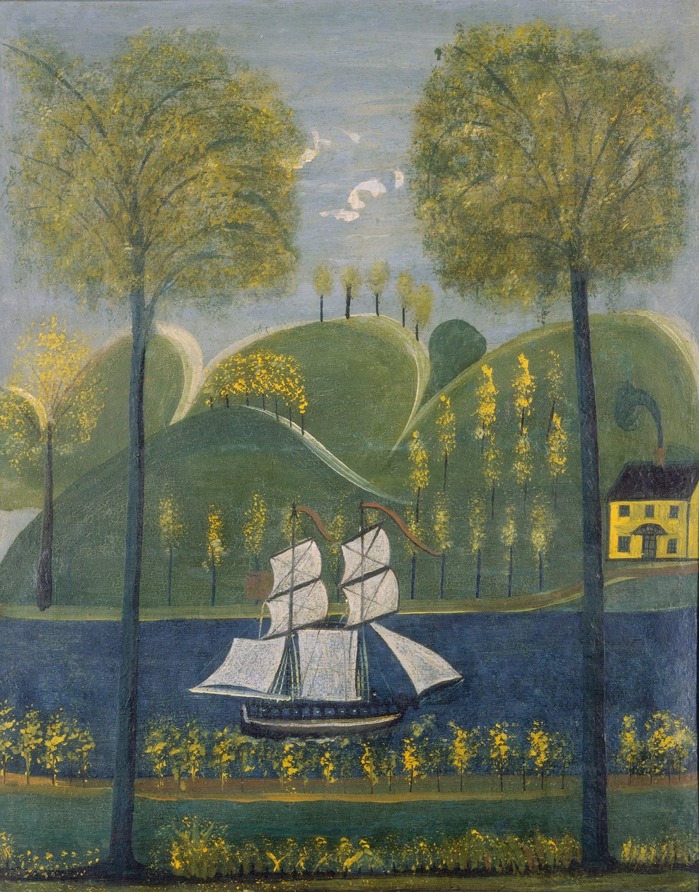 Tam Yelken Altında by American 19th Century
