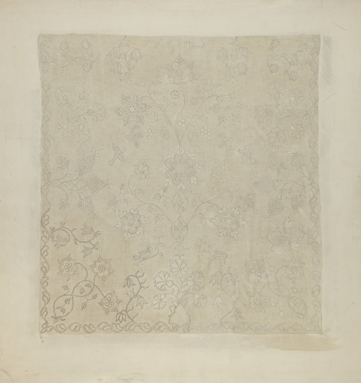 Yatak örtüsü by American 20th Century