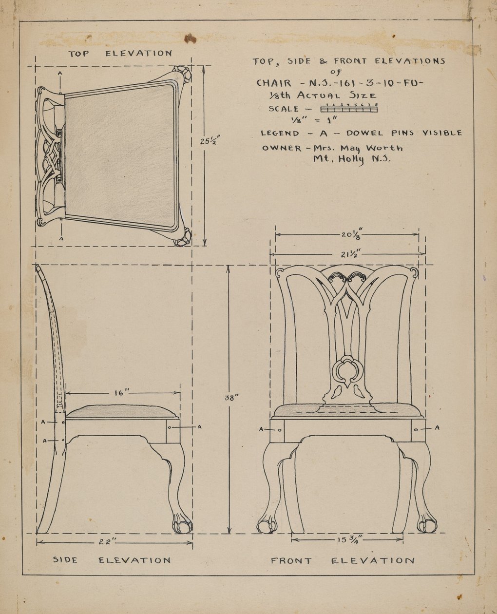 Sandalye by American 20th Century