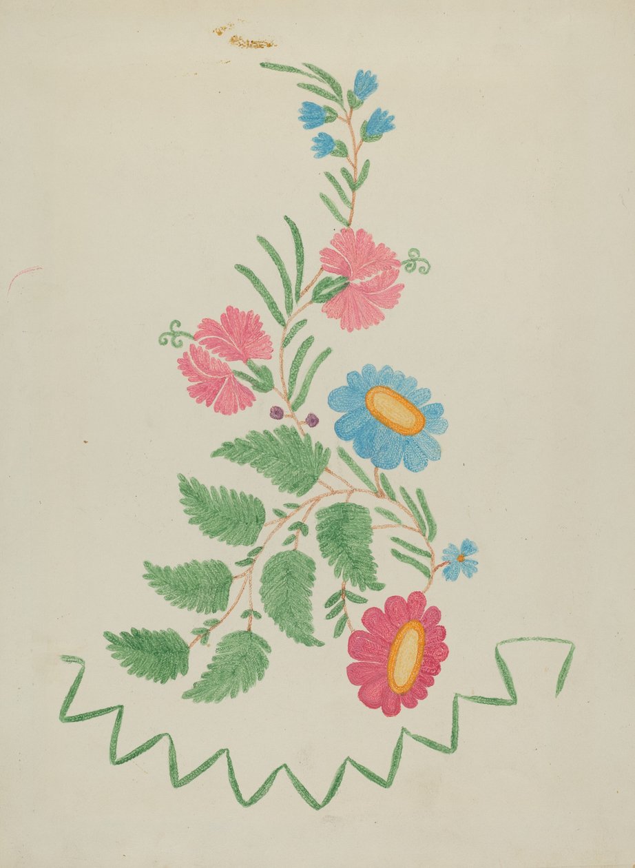 çiçek motifleri by American 20th Century