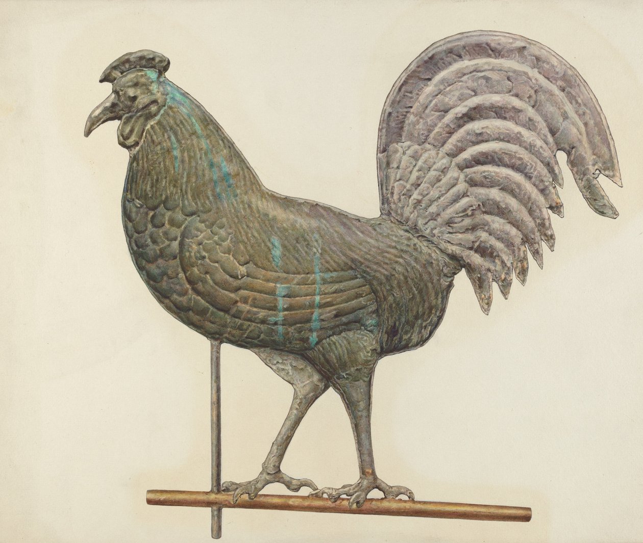 Metal Rüzgar Gülü by American 20th Century