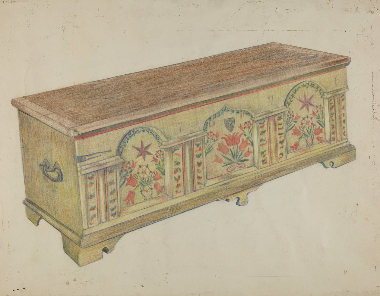 Pa. Alman Sandığı by American 20th Century