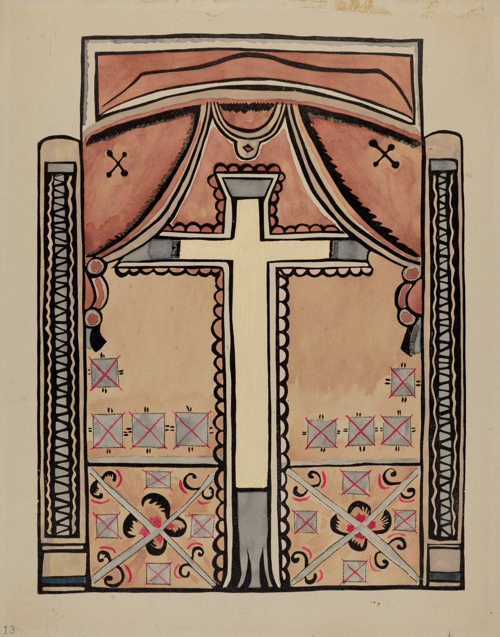 Panel - Çapraz ve Perdeler by American 20th Century