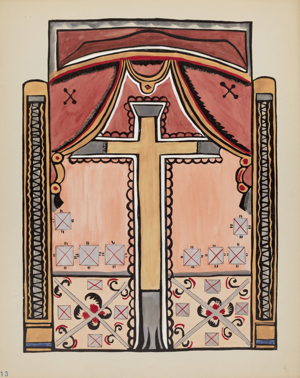 Plaka 13: Haçlı Tasarım, Chimayo: "New Mexico