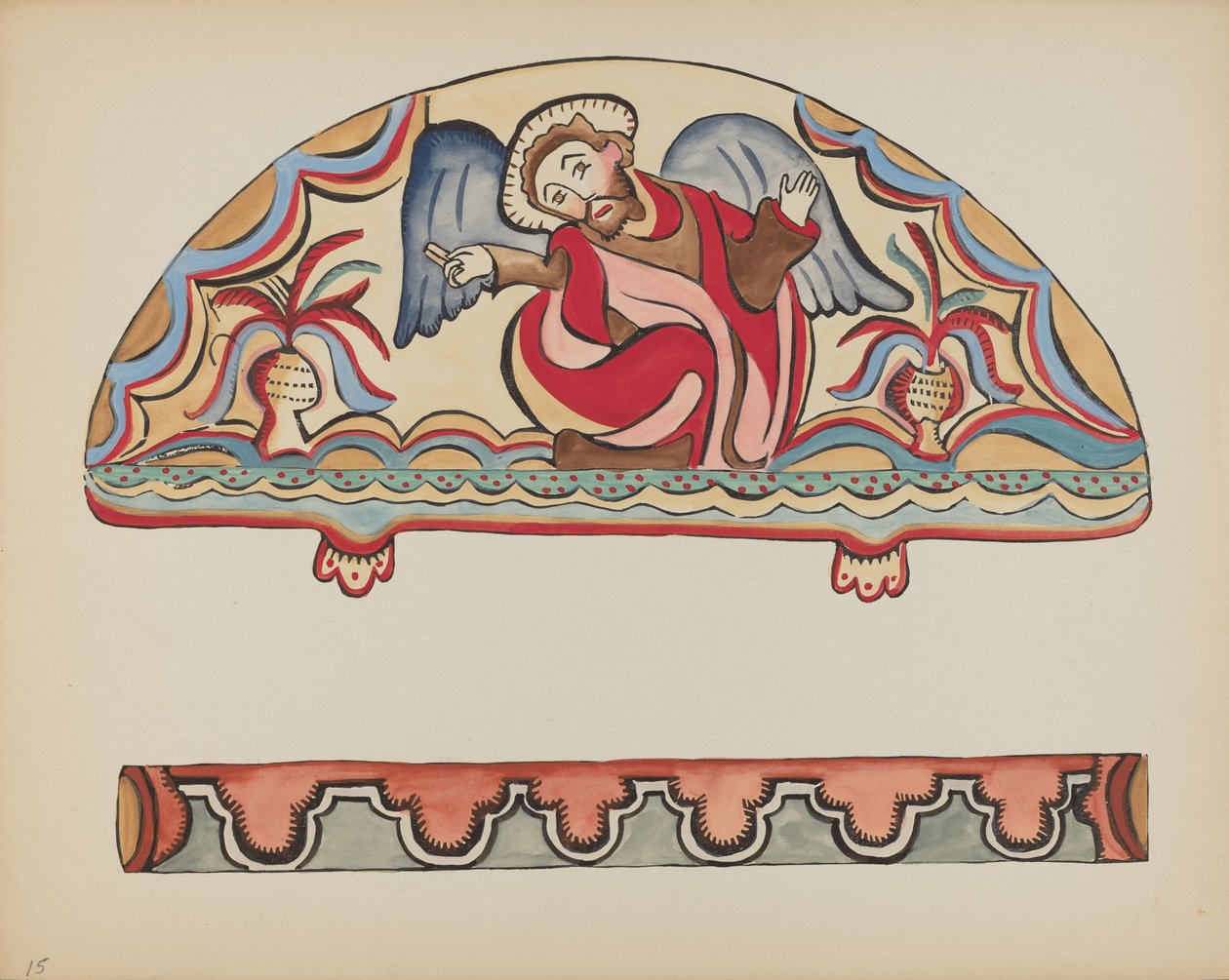 Plaka 15: Yaratılış (Lunette): "New Mexico