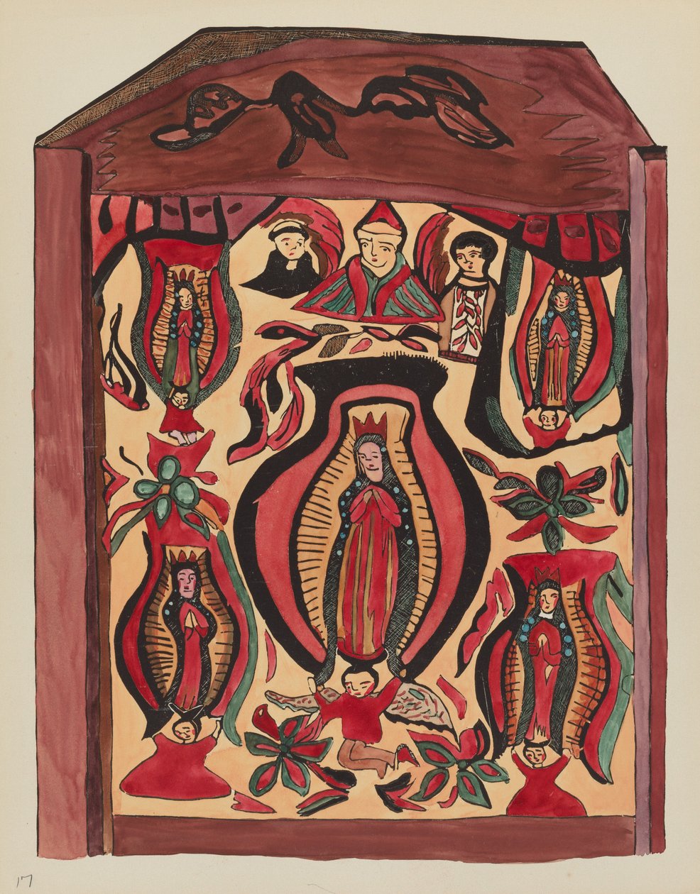 Levha 32: Our Lady of Guadalupe: Portföyden "New Mexico