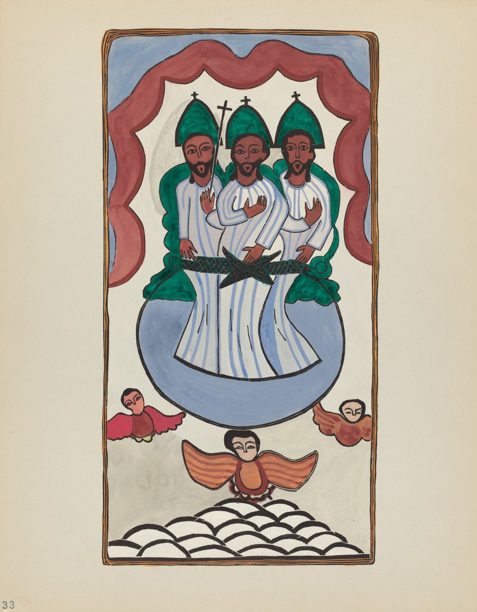 Levha 33: Kutsal Üçlü: Portföyden "New Mexico