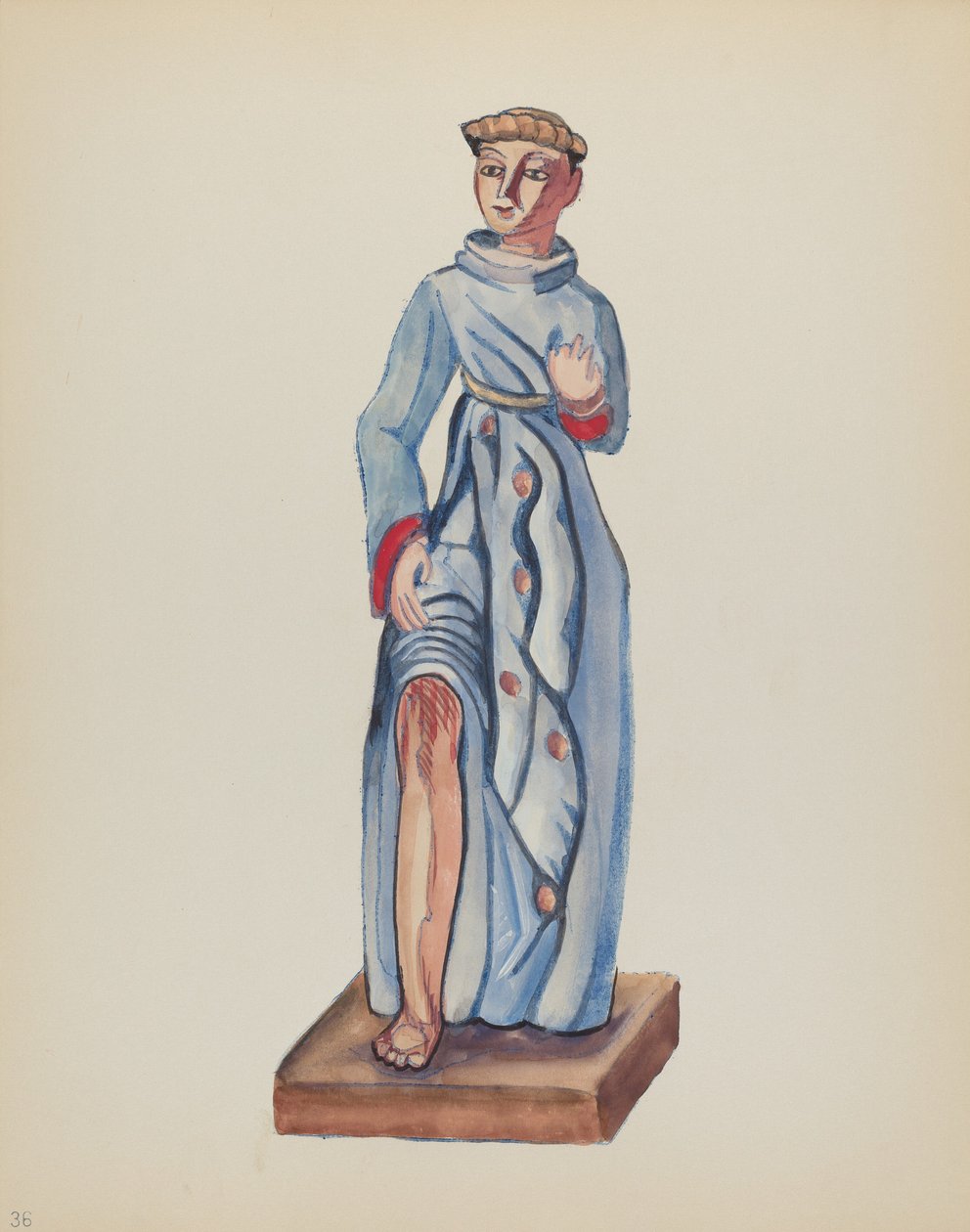 Levha 36: Saint Roch: "New Mexico