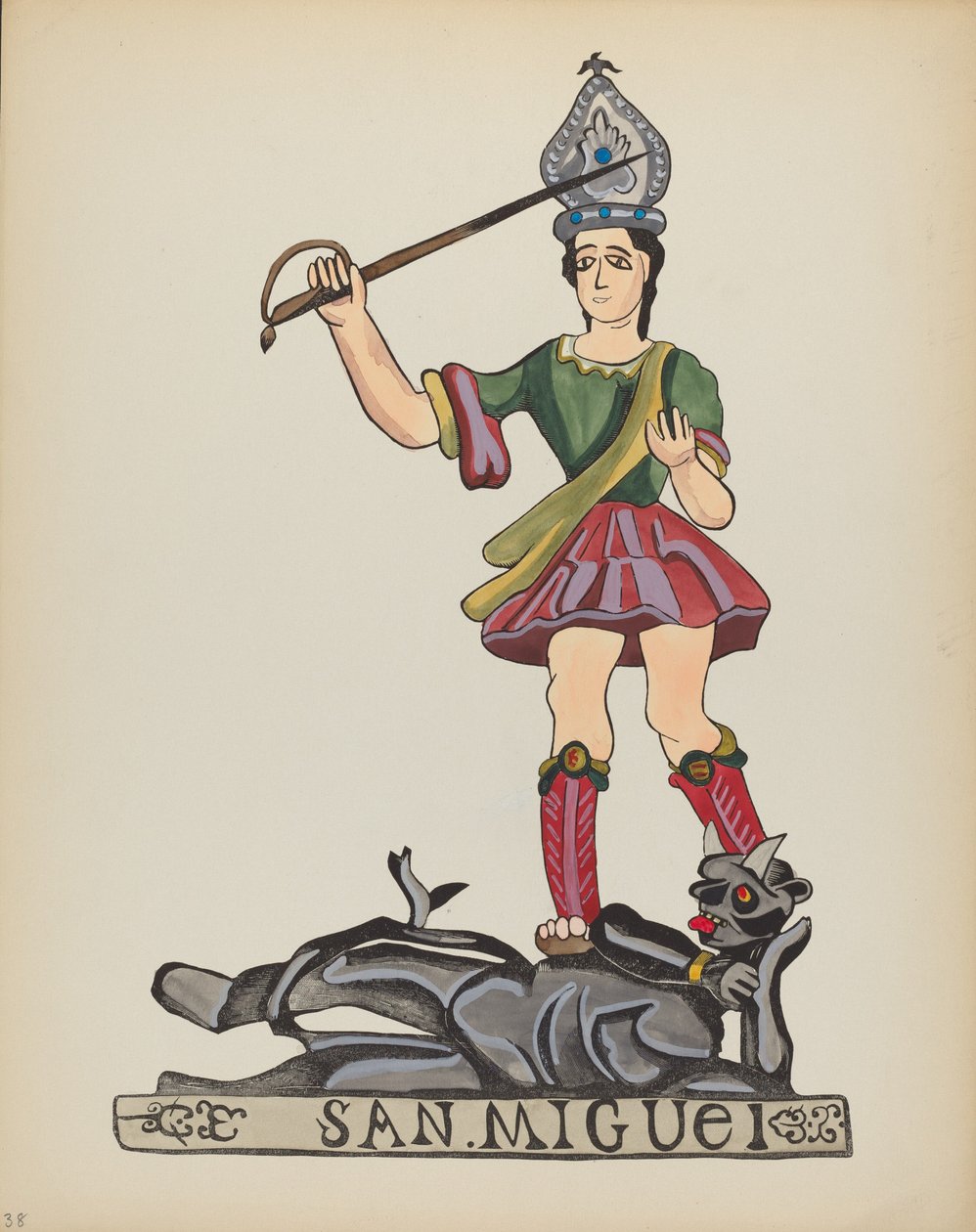 Levha 38: Saint Michael: "New Mexico