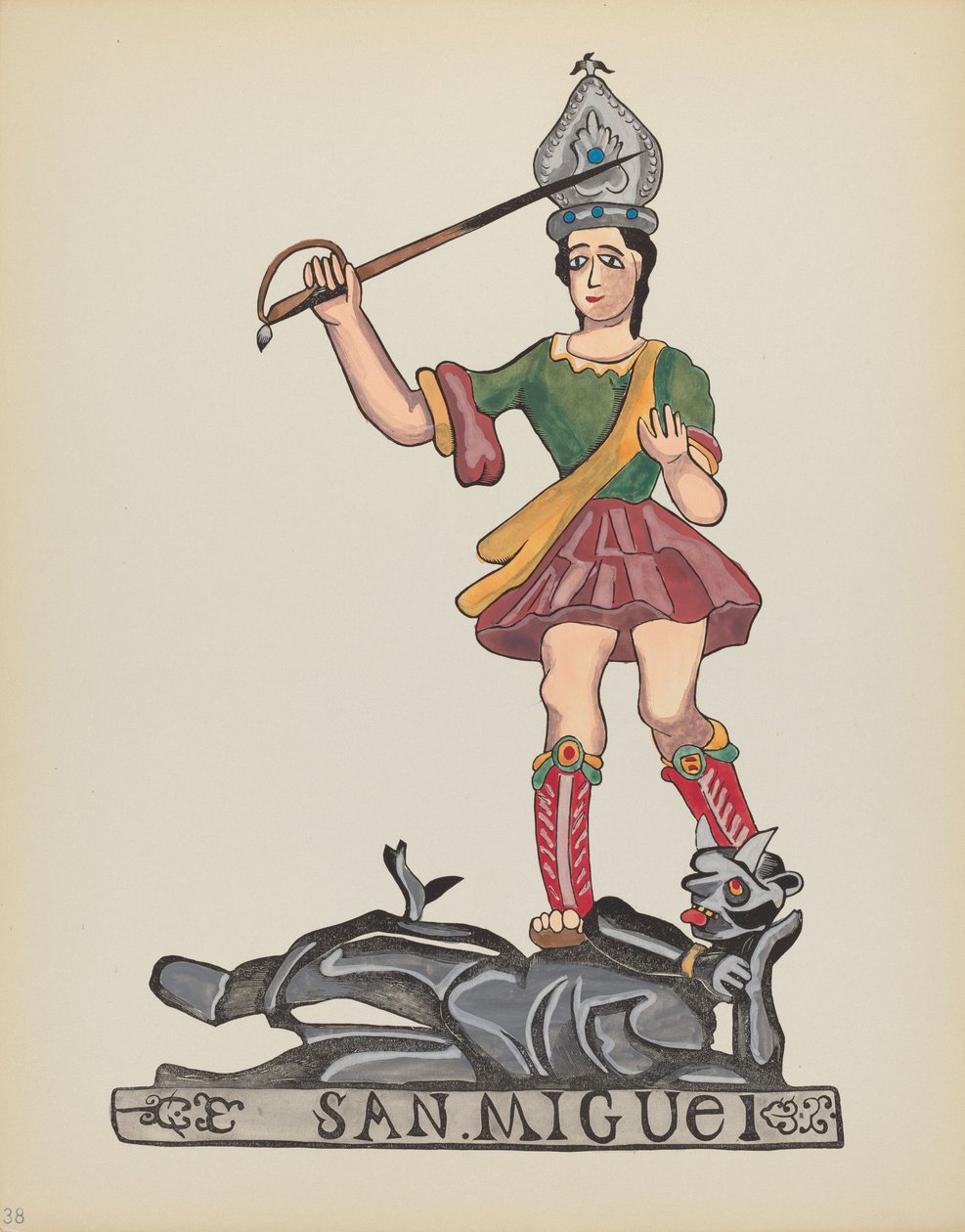 Levha 38: Saint Michael: "New Mexico