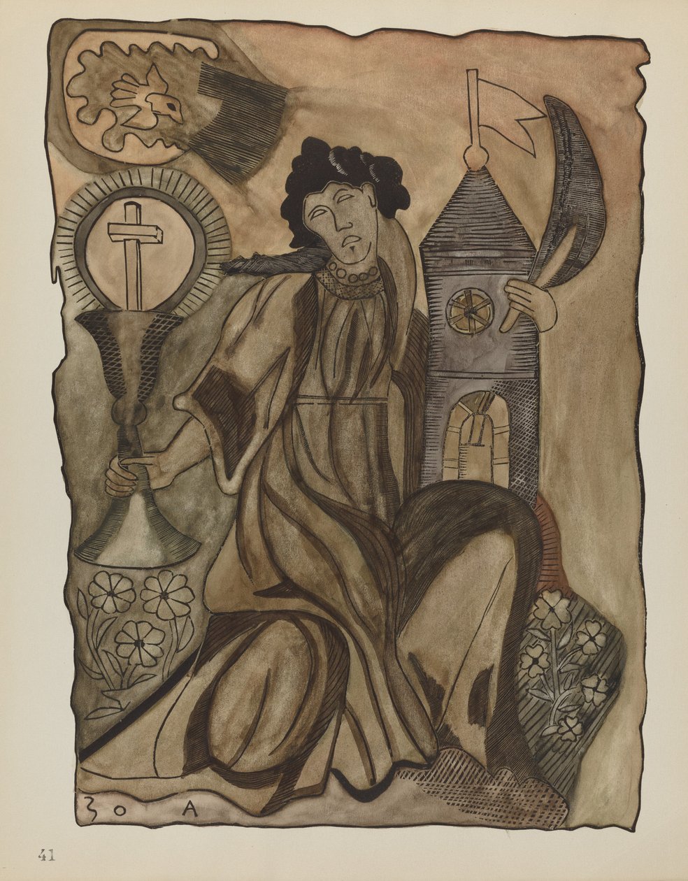 Levha 41: Saint Barbara: "New Mexico