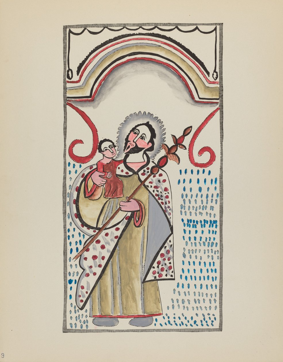 Plaka 9: Saint Joseph ve Çocuk: "New Mexico