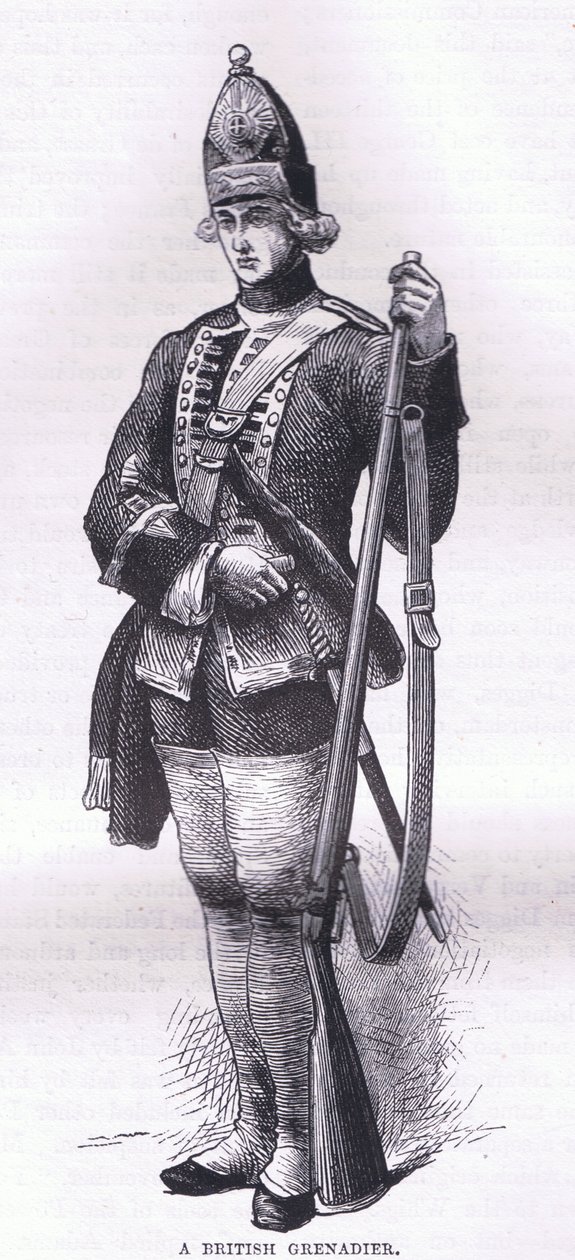 Bir İngiliz Grenadier, Cassell, Petter & Galpin tarafından yayınlanan Cassells History of the United States