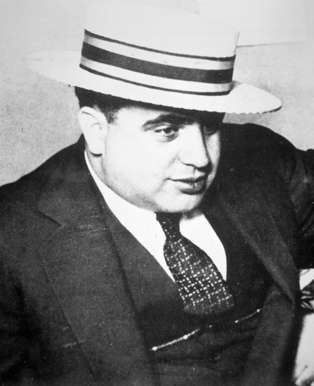 Al Capone (1899-1947) 1928 (s/b fotoğraf) by American Photographer
