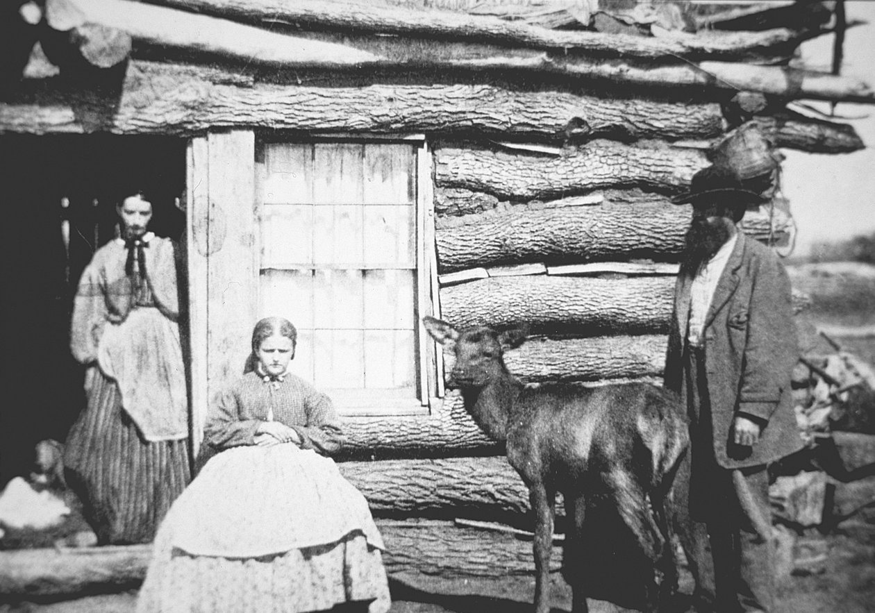 Amerikan Öncü, Clear Creek, Kansas by American Photographer