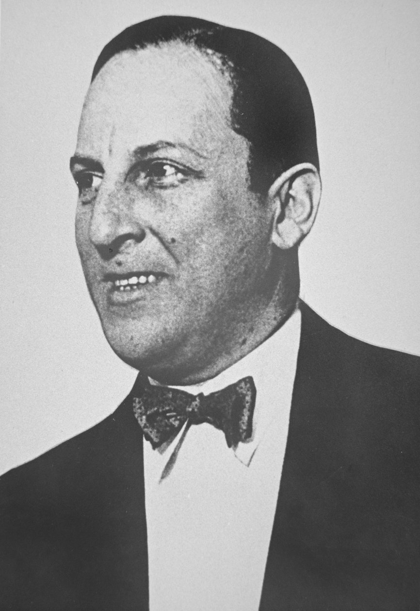 Arnold Rothstein (1882-1928) (s/b fotoğraf) by American Photographer