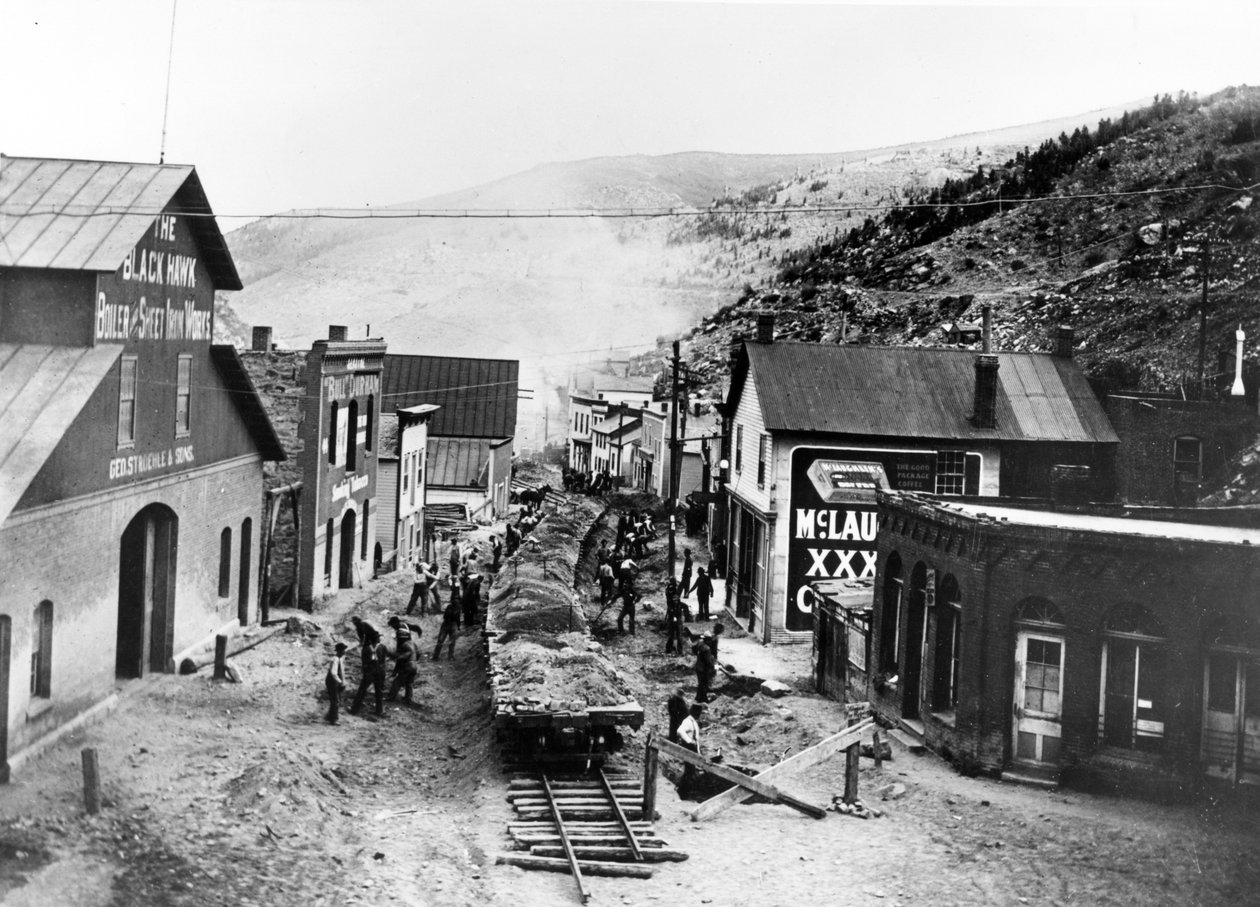 Kara Şahin, sel, 1895 dolayları by American Photographer