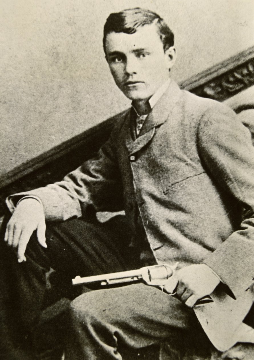 Bob Ford (1861-1892) (s/b fotoğraf) by American Photographer