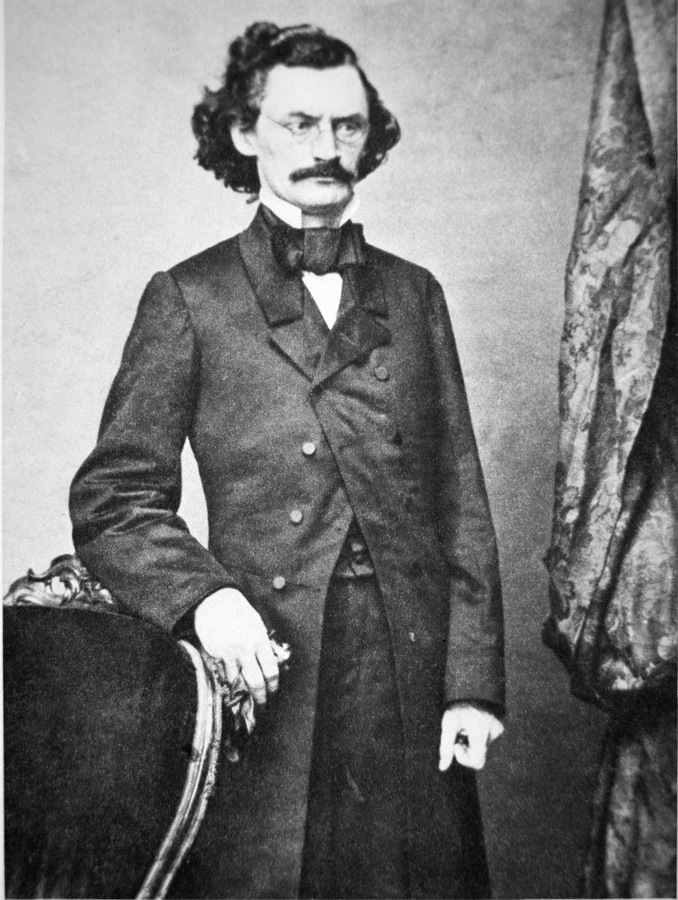 Carl Schurz (1829-1906) (s / b fotoğraf) by American Photographer