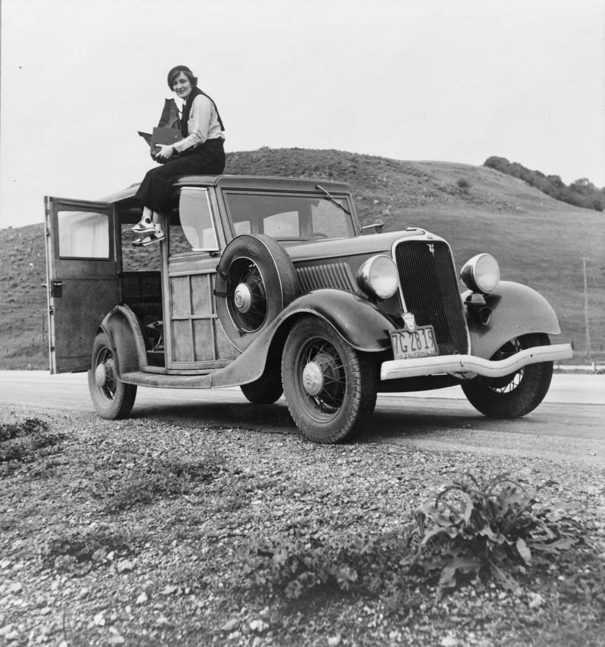 Dorothea Lange, Yeniden Yerleşim İdaresi fotoğrafçısı, 1936 by American Photographer