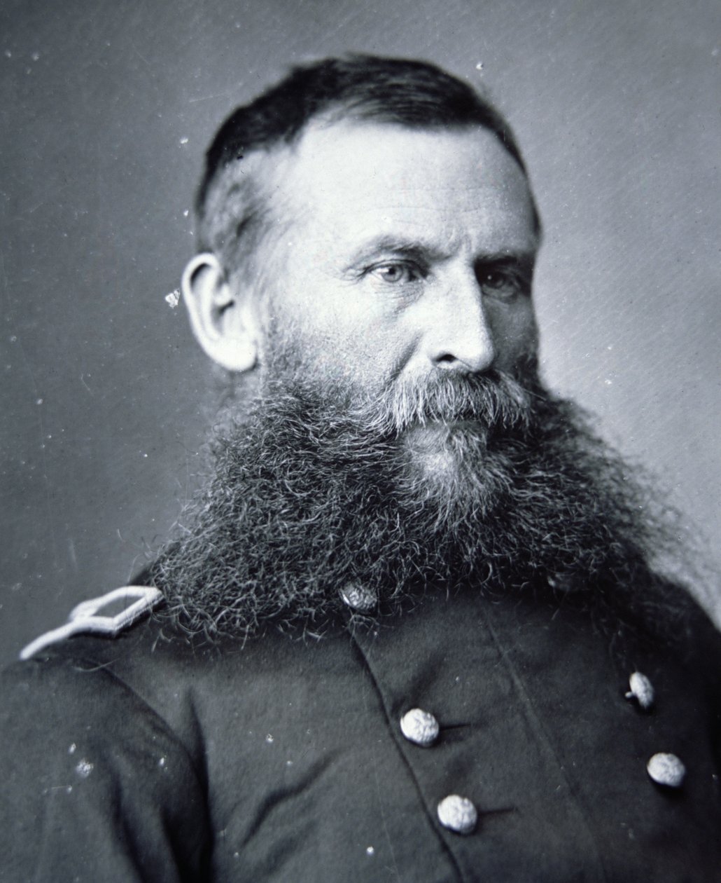General George Crook (1828-90) (s/b fotoğraf) by American Photographer