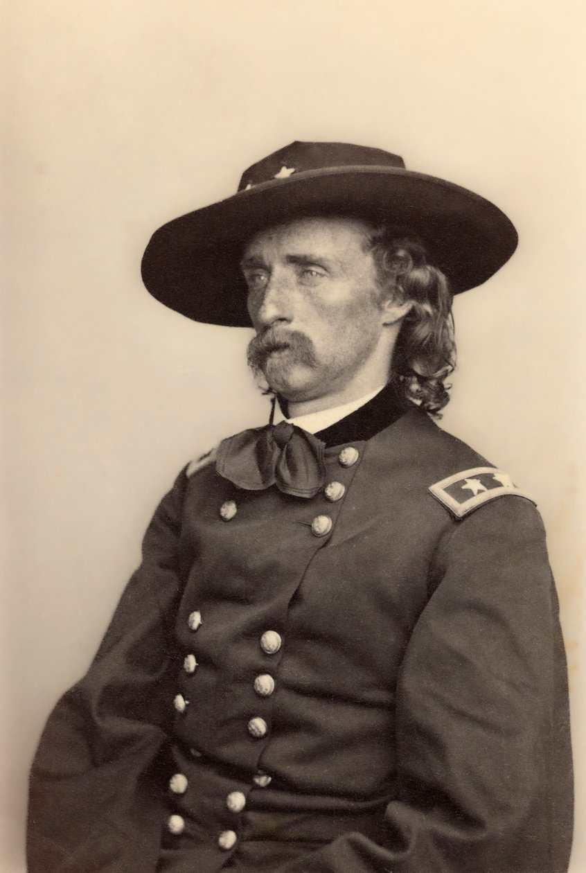 George Armstrong Custer. Portre (fotoğraf) by American Photographer