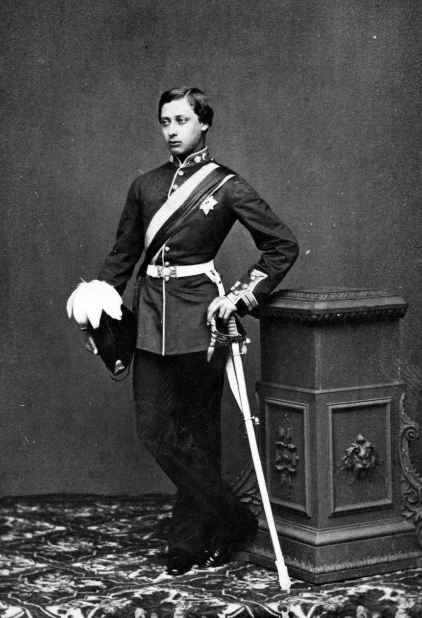 H.R.H Galler Prensi, 1860 dolayları by American Photographer