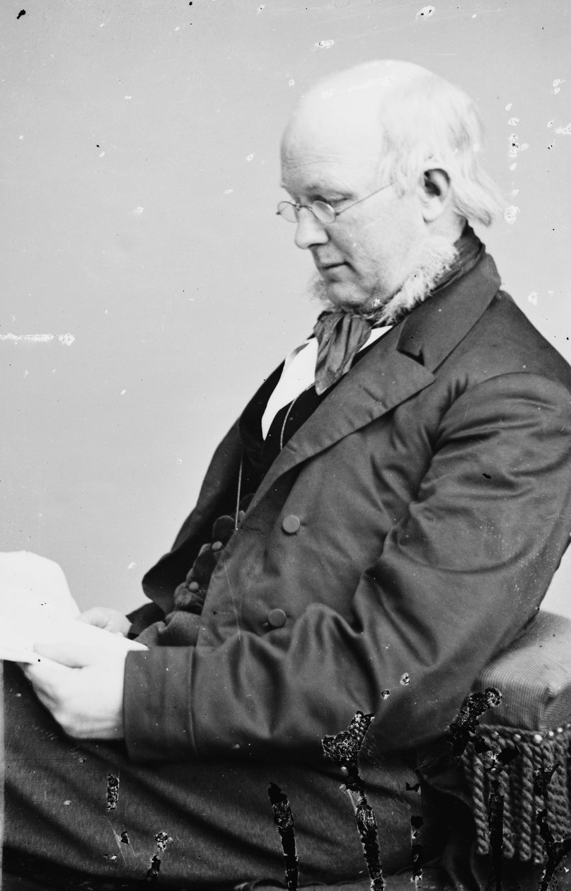 Horace Greeley, 1855-65 by American Photographer