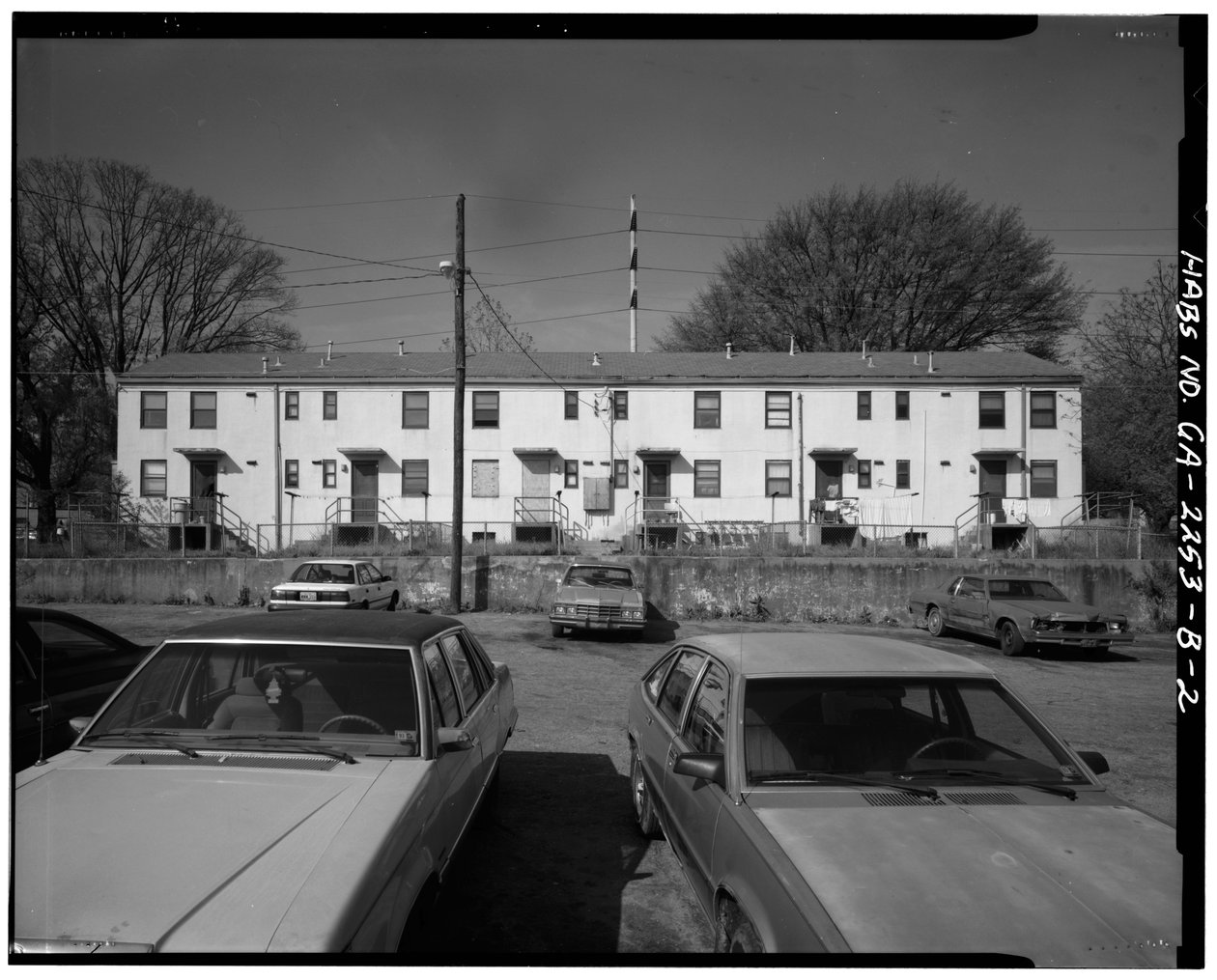 John Hope Homes, B-1 Binası, 338 Spelman Lane (Başlangıçta Leonard Street), Atlanta, Fulton County, GA (s/b fotoğraf) by American Photographer