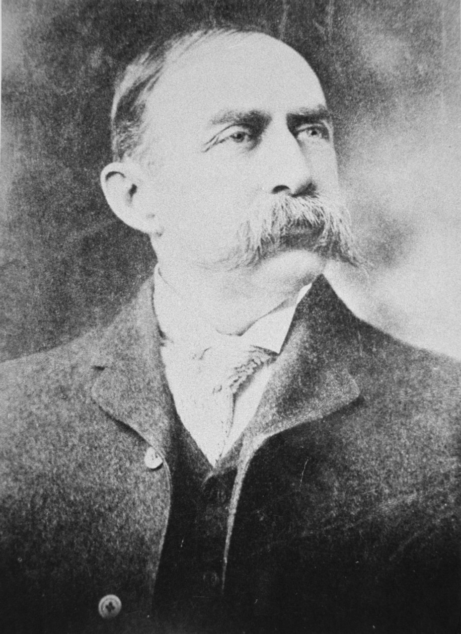 Teğmen John Barclay Armstrong (1815-1913) (s/b fotoğraf) by American Photographer