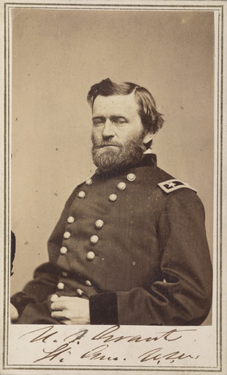 Tümgeneral Ulysses S. Grant, Federal Ordu subayı by American Photographer