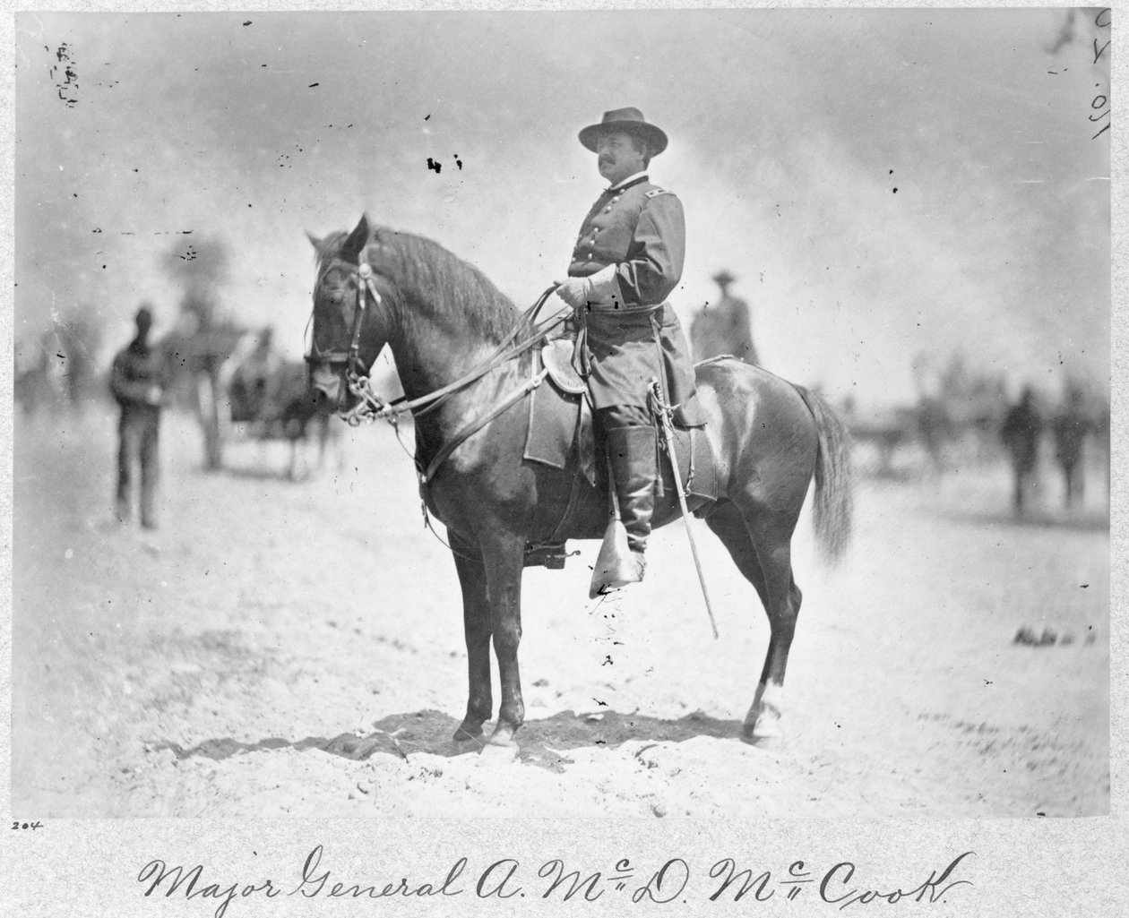 Tümgeneral Alexander McDowell McCook, 1864 by American Photographer