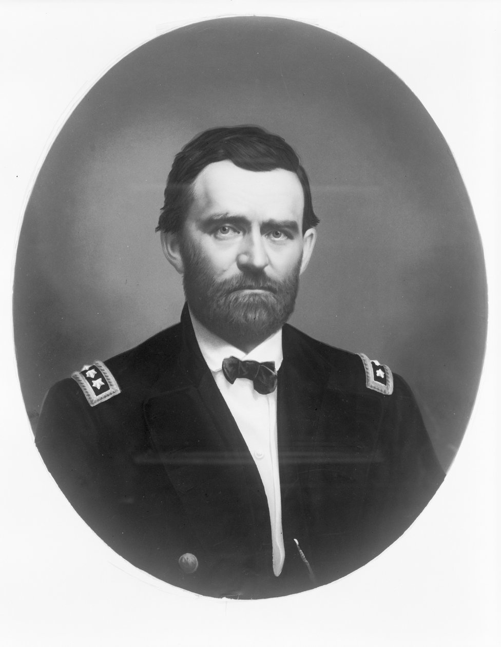 Tümgeneral Ulysses S. Grant, c.1866 (krolitografi) by American Photographer