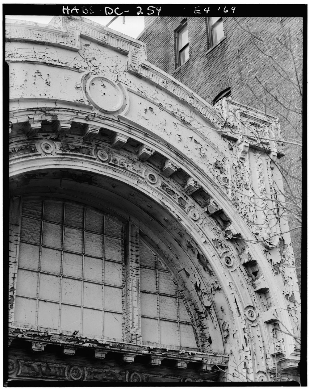 Mount Vernon Tiyatrosu, 918 Ninth Street Northwest, Washington, District of Columbia, DC, 30 Kasım 1969 (s/b fotoğraf) by American Photographer