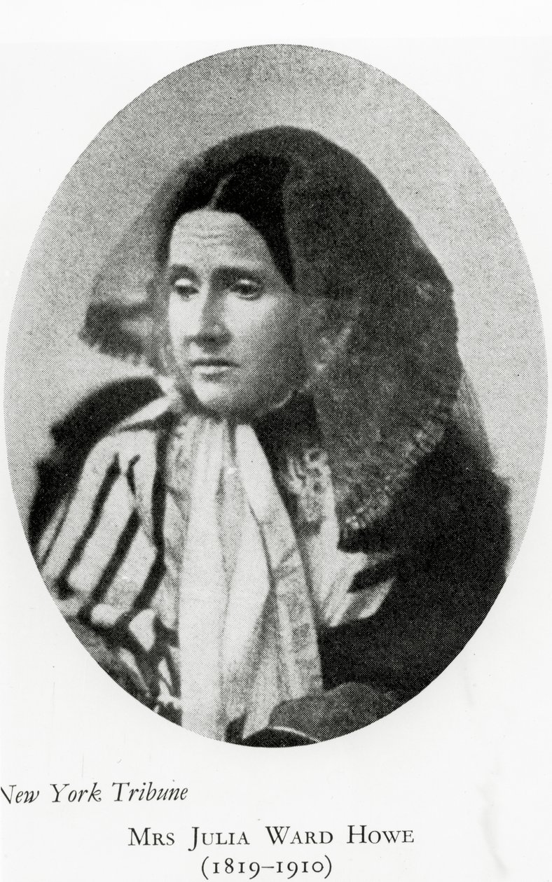 Bayan Julia Ward Howe, 1860