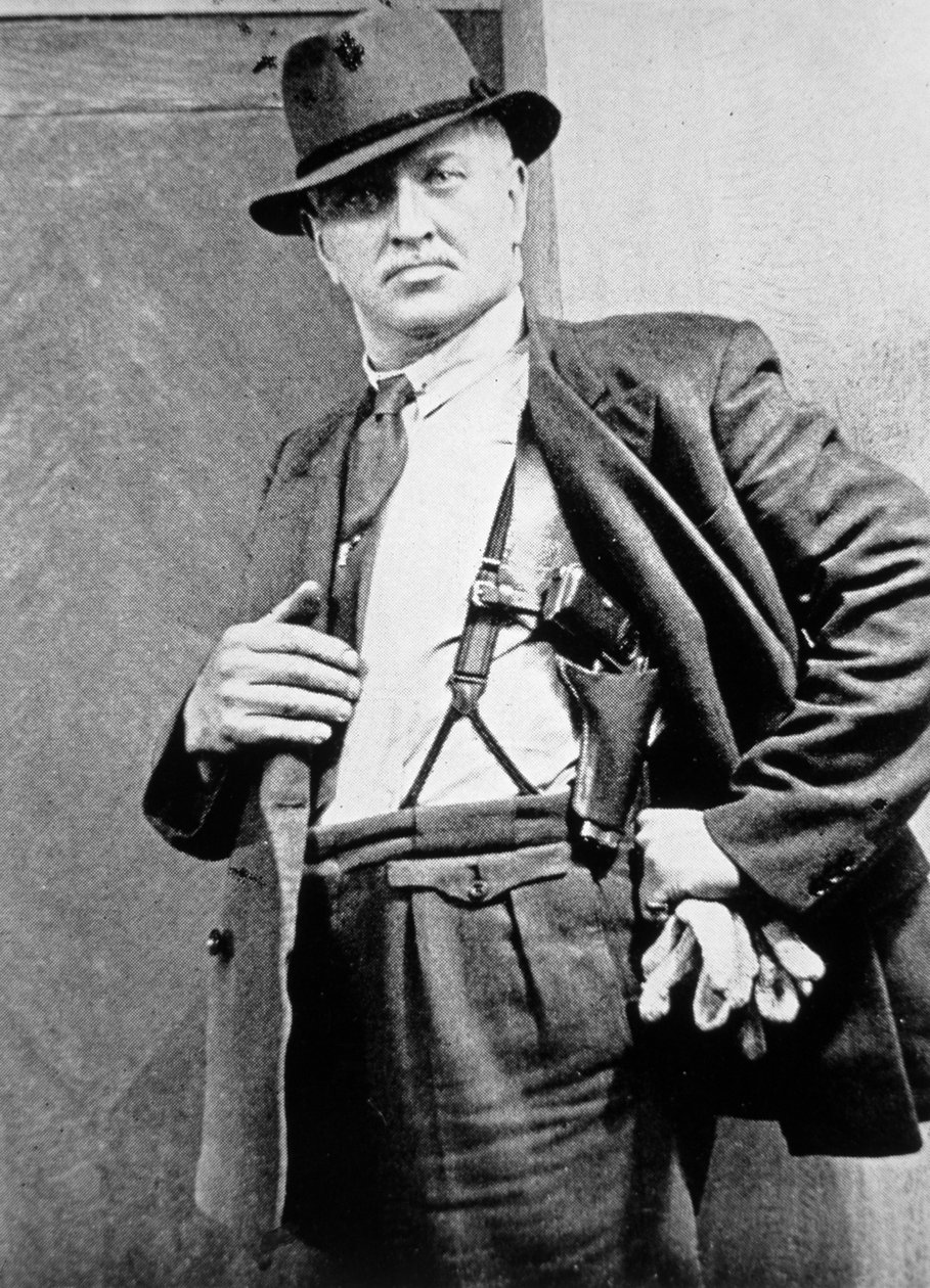 New York Polis Dedektifi, 1920 dolayları (s/b fotoğraf) by American Photographer