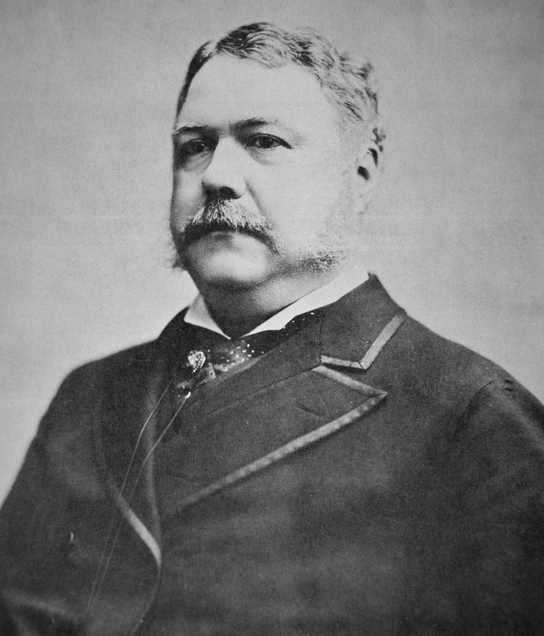 Başkan Chester A. Arthur (1829-86) (s/b fotoğraf) by American Photographer