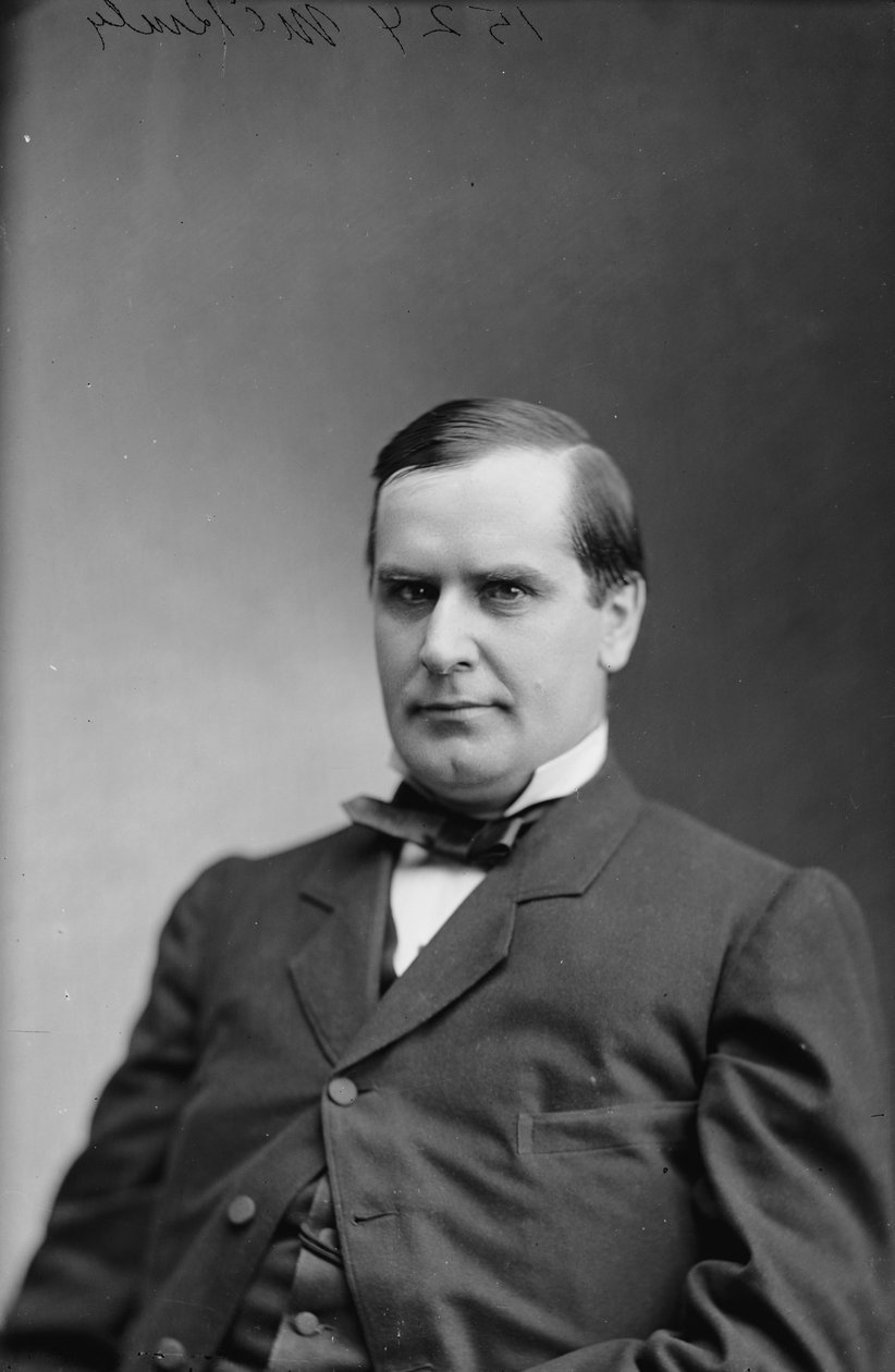 Başkan William McKinley, 1870-80 by American Photographer