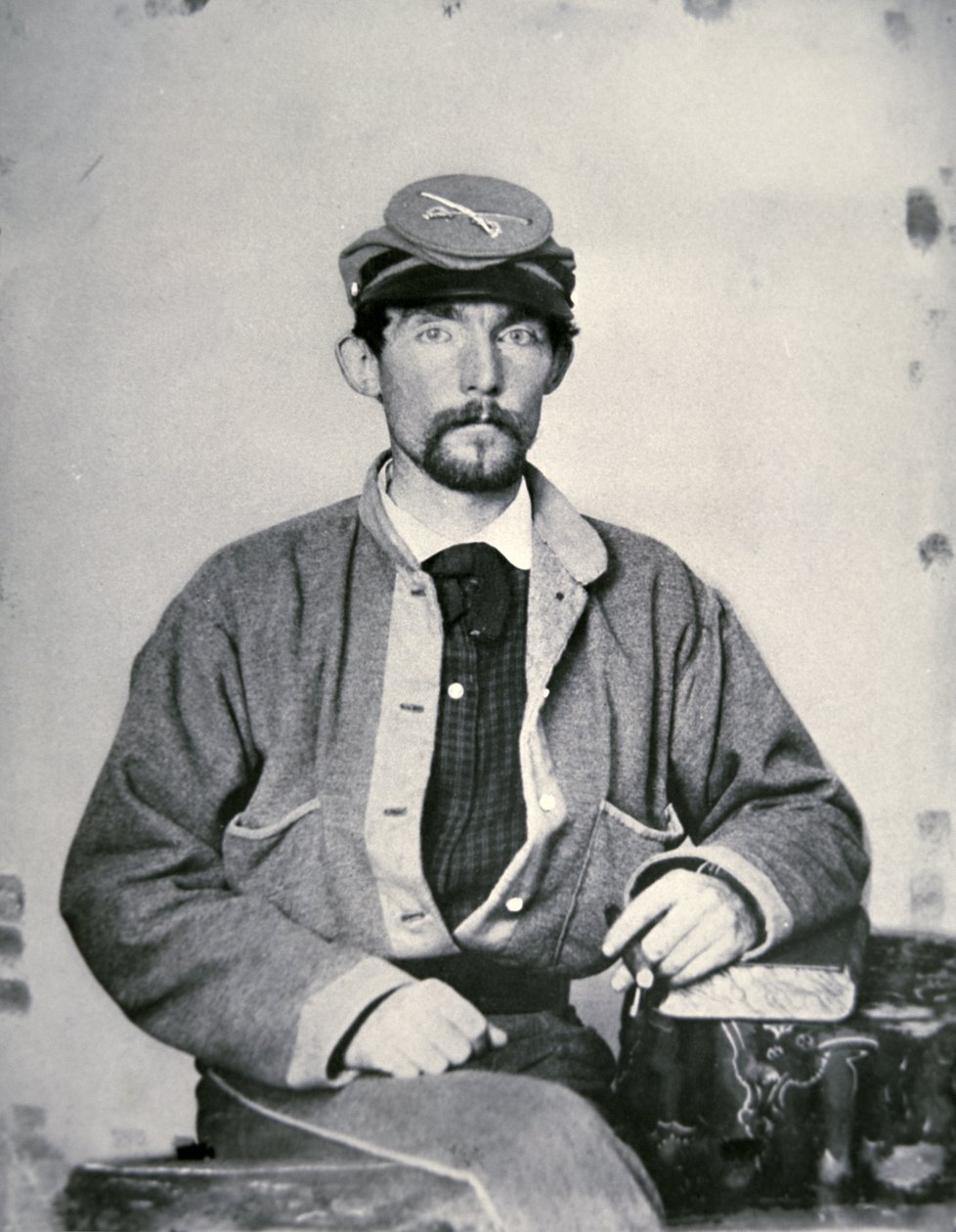 Er John Lawson Wrenn, Konfederasyon Ordusu Askeri (s/b fotoğraf) by American Photographer