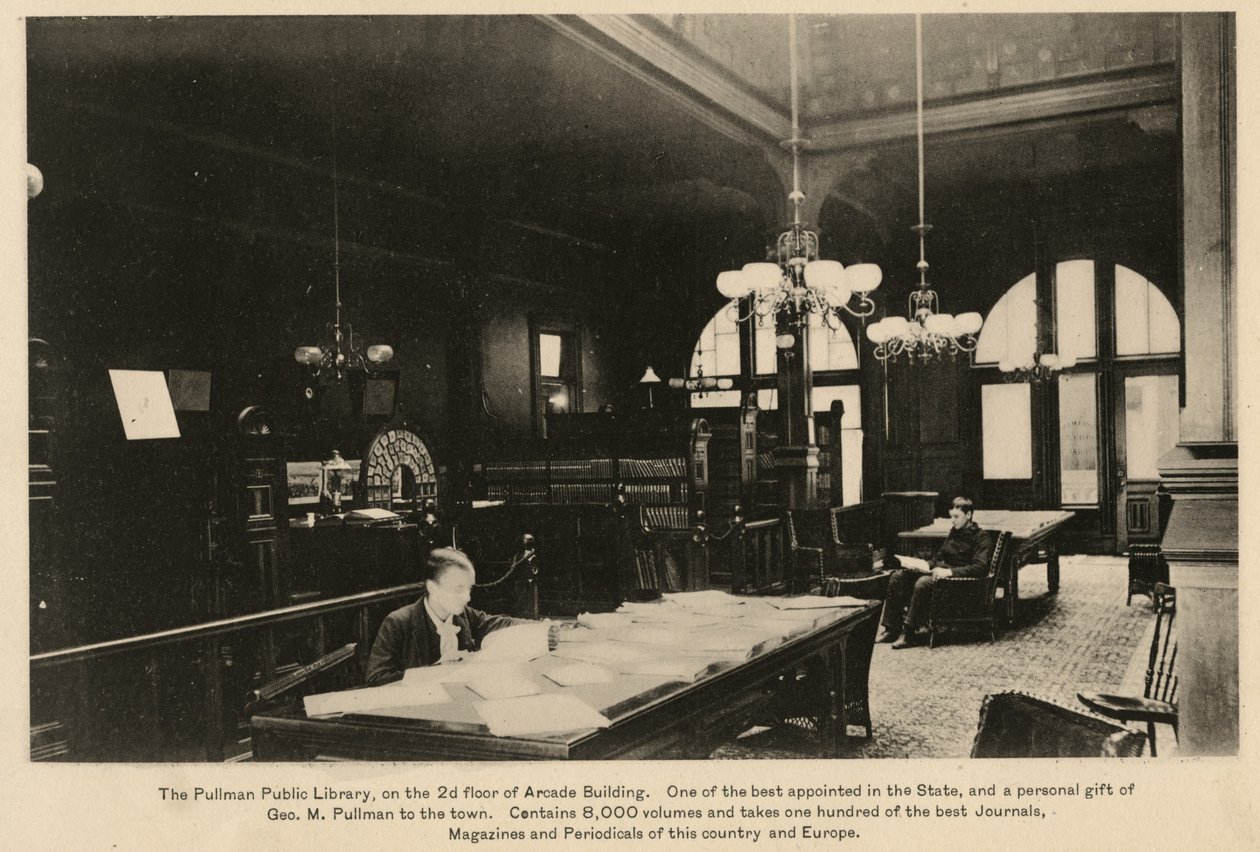 Pullman Projesi (gümüş jelatin baskı) by American Photographer
