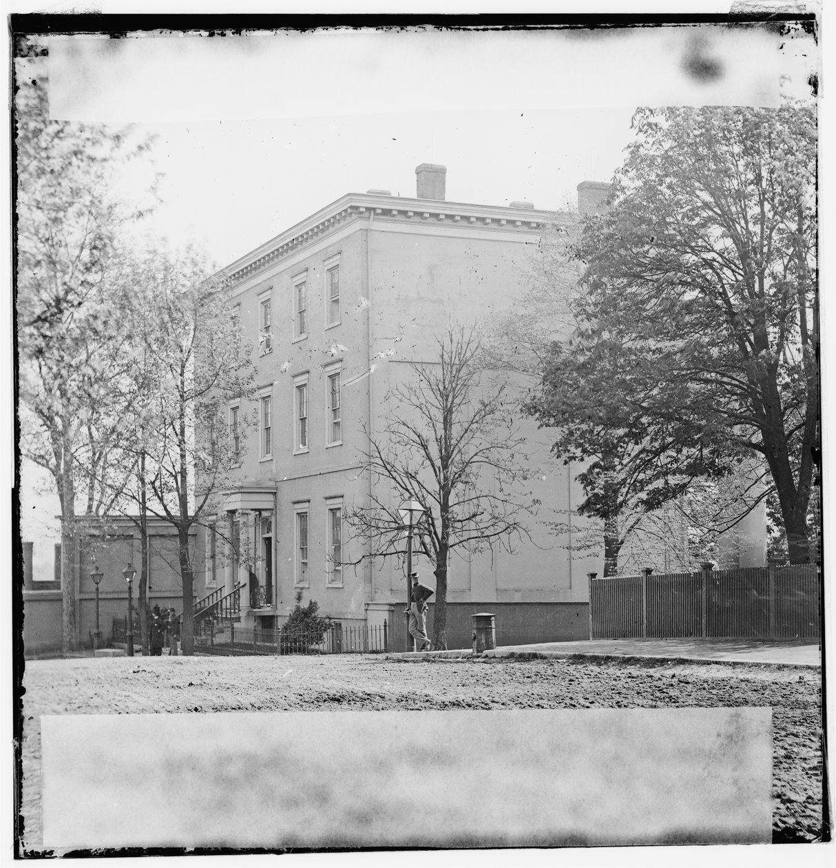 Jefferson Davis'in ikametgahı (1201 East Clay Street), Richmond, VA by American Photographer