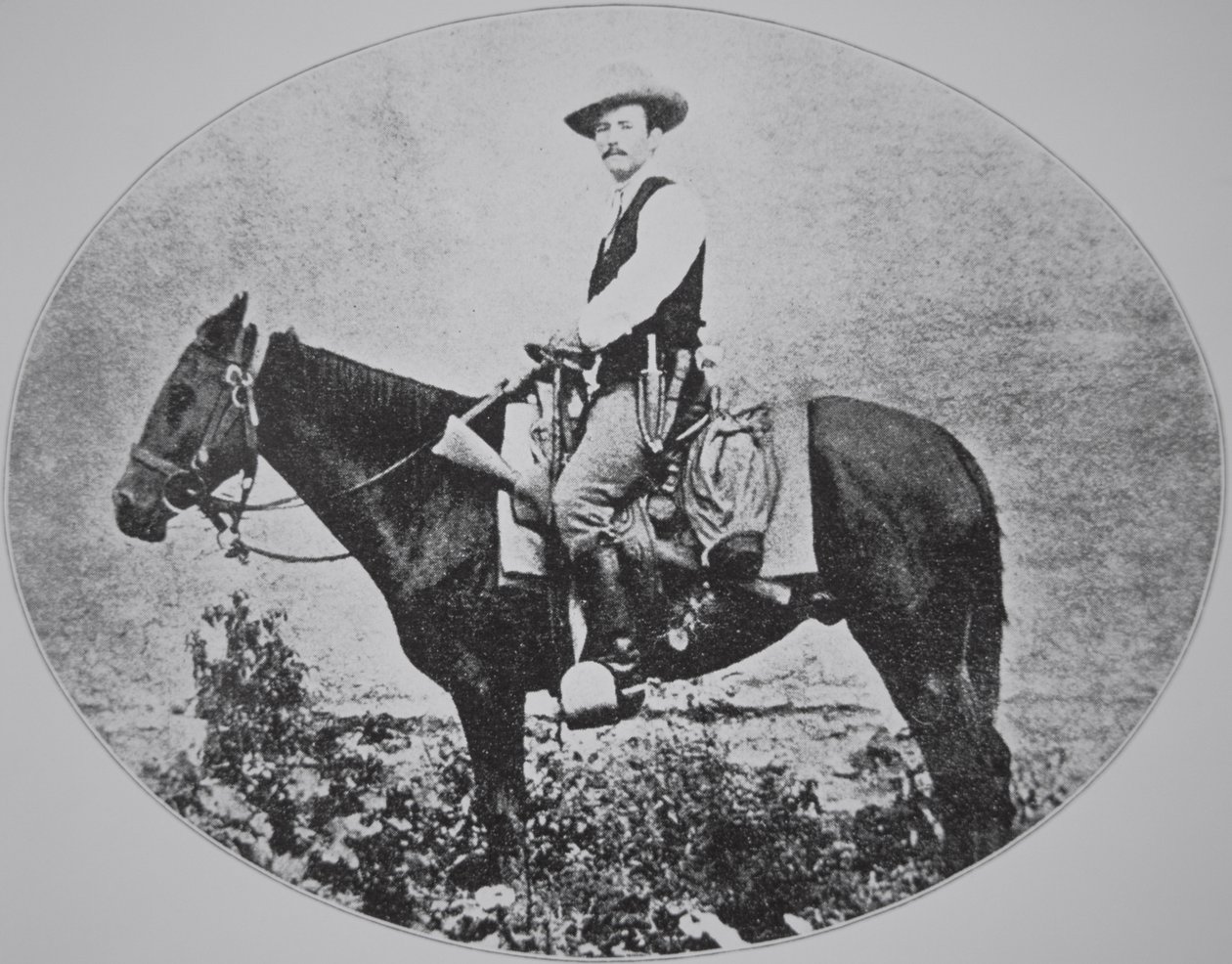 Çavuş James B. Gillett (s/b fotoğraf) by American Photographer