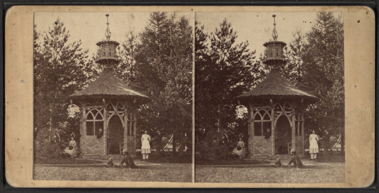 Yazlık Ev, Oneida Topluluğu, New York Eyaleti, 1873 by American Photographer